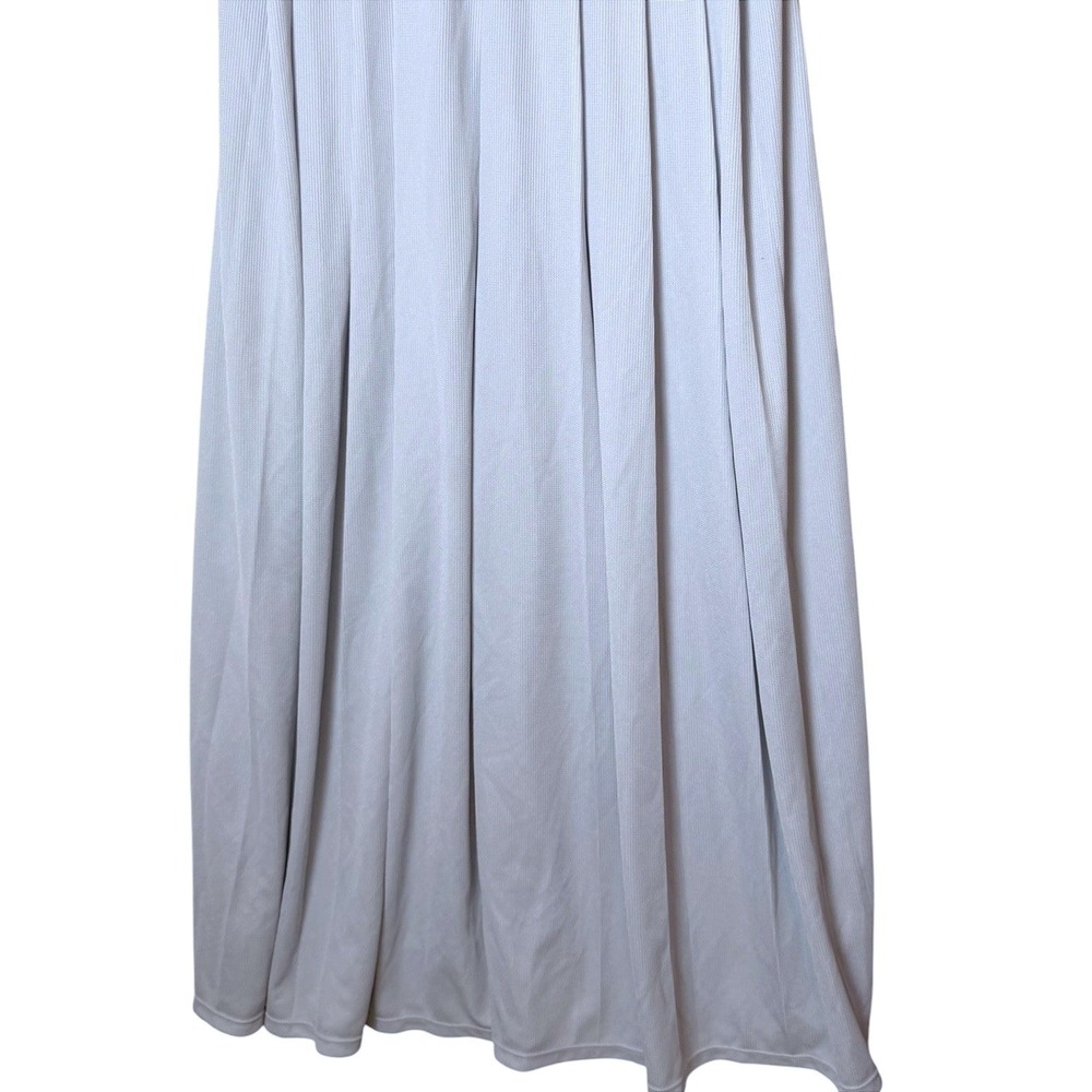 Halara Wide Leg Jumpsuit Faux Wrap V-Neck Pleated Short Sleeve Pocket XS - Picture 7 of 9